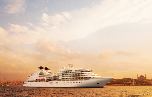 The 650-foot Sojourn is registered in the Bahamas and can hold 458 passengers. Its fastest speed is 19 knots.