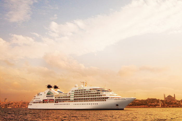 The 650-foot Sojourn is registered in the Bahamas and can hold 458 passengers. Its fastest speed is 19 knots.