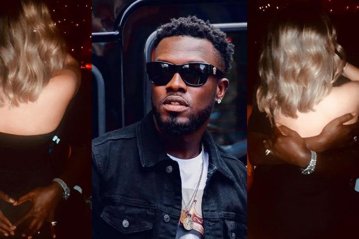 Reggie Zippy shows off new woman few weeks after wife divorced him; says 'time no dey'