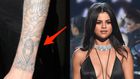 selena gomez justin bieber tattoo irl skitch