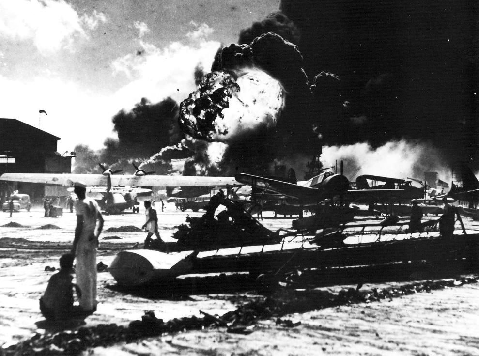 Unforgettable photos from the Japanese attack on Pearl Harbor, 77 years ago today
