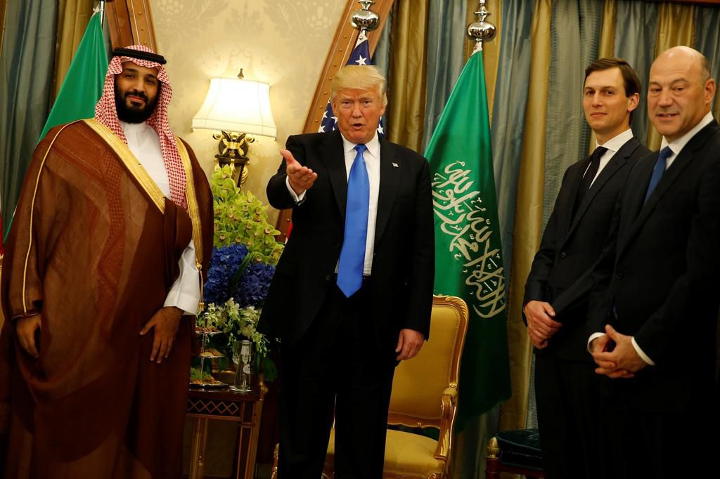From selling a Saudi billionaire his 282-foot yacht to sword-dancing on his first international trip as president, Trump's ties with Saudi Arabia run deep
