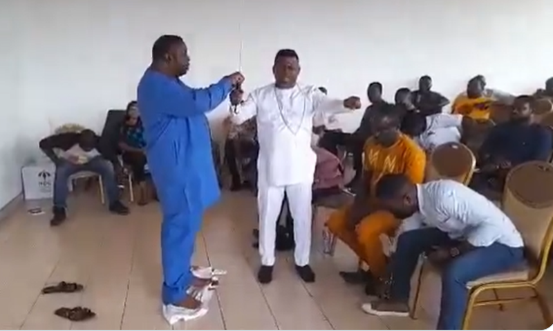 'May my firstborn and I die' - NDC members swear 'occultic' oath led by Afriyie Ankrah