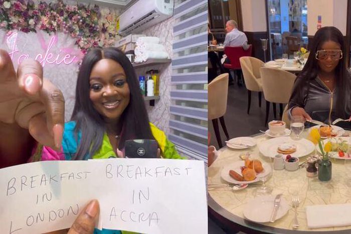 Jackie Appiah's 'The Pressure Is Getting Worser' challenge