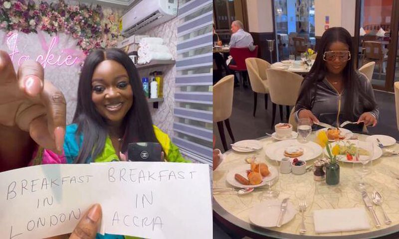 Jackie Appiah's 'The Pressure Is Getting Worser' challenge