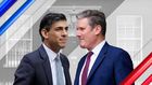Rishi Sunak and Keir Starmer. [Sky news]