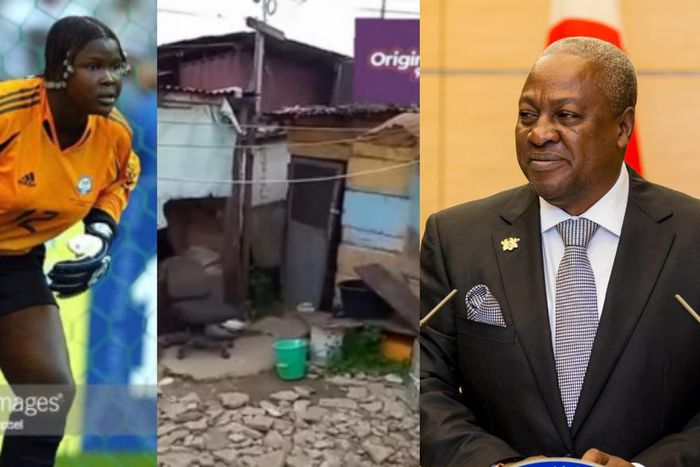 Memunatu Sulemana: Mahama helps ex-Black Queens goalkeeper with house, money