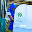 A woman at a polling booth about to vote in Oniru, Lagos (Pulse)