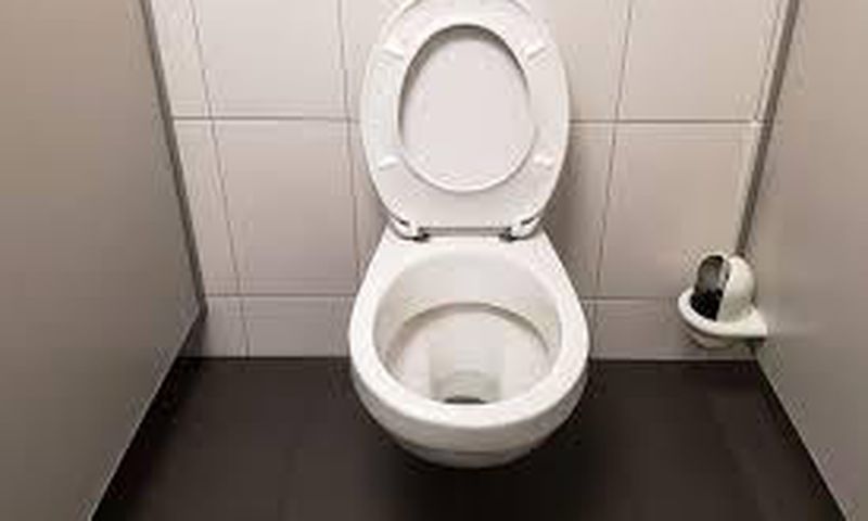 Stock photo: Office toilet