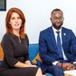 Elizabeth Rossiello, CEO and Nana Yaw Owusu Banahene, Country Manager of AZA Finance