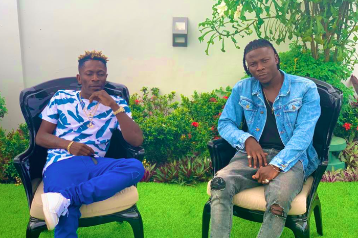 Shatta Wale and Stonebwoy reunion