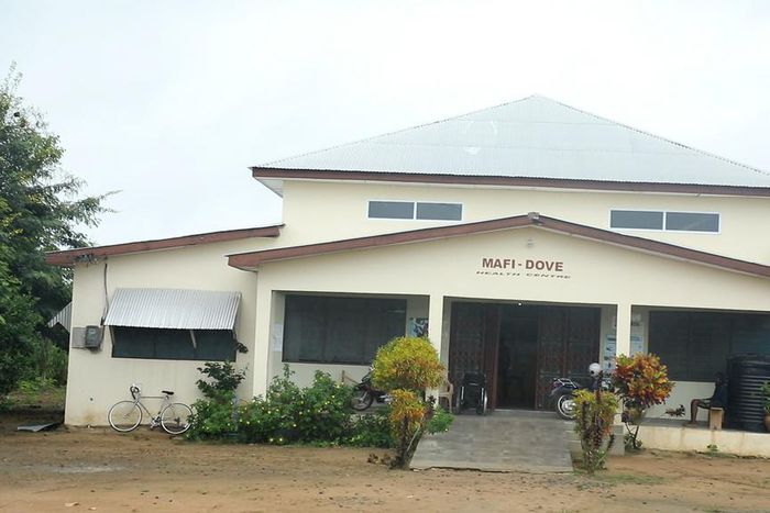 Mafi Dove Health Center: Mothers and babies are kept on the floor as taboo forbids them to return home