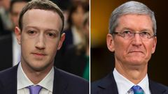 cook vs zuck, tim cook, mark zuckerberg
