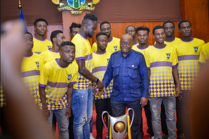 Akufo-Addo pledges GHc1 million for Medeama’s CAF Champions League campaign