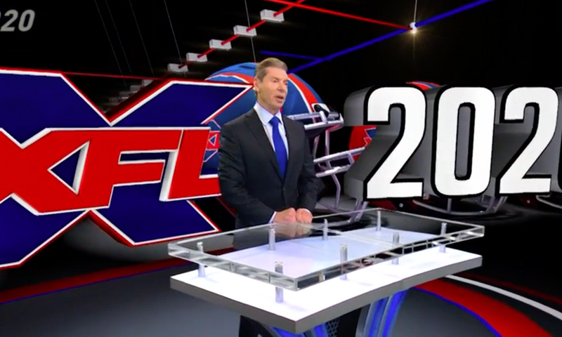 Vince McMahon XFL 2020