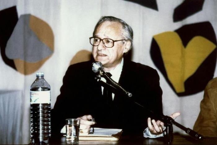 Bishop of Oran Pierre Claverie, assassinated in 1996, in an undated photograph from the Khartala Edition archives