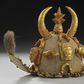 A ceremonial cap worn by courtiers at coronations is among the items that will be loaned back to Ghana
