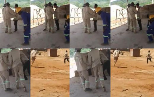 Chinese boss runs, begs for mercy as workers chase, beat him over salary arrears