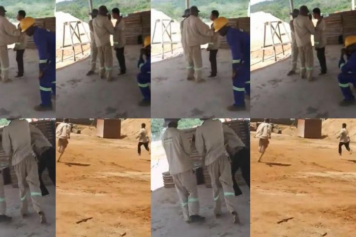 Chinese boss runs, begs for mercy as workers chase, beat him over salary arrears