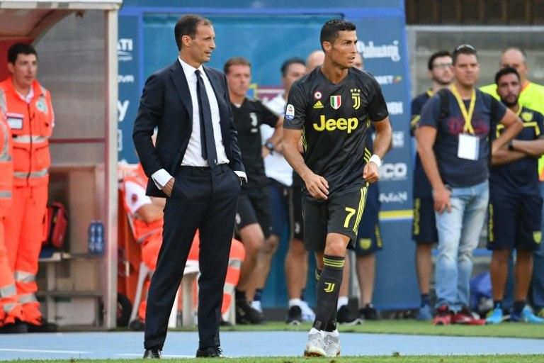 "He's an extraordinary player," said Juventus coach Massimiliano Allegri.
