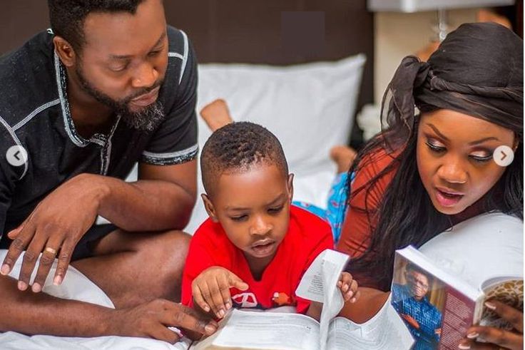 Adjety Anang and family