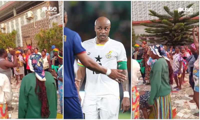 Watch: Ghanaians in Ivory Coast pray for Black Stars ahead of Egypt game