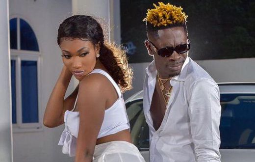 Shatta Wale and Wendy Shay
