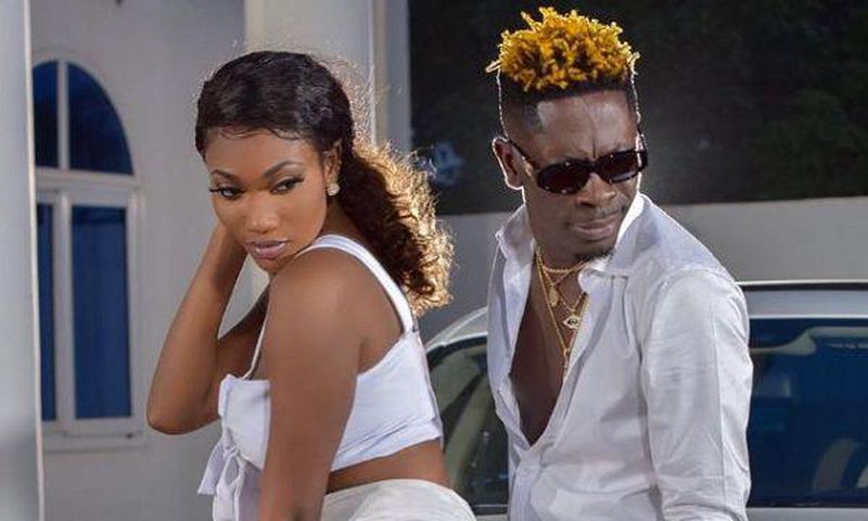 Shatta Wale and Wendy Shay