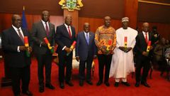 Akufo-Addo swears in new Ministers