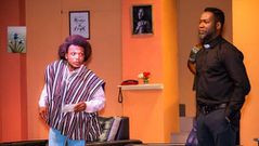 Adjetey Annan on stage