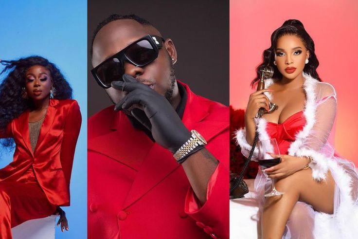 Ghanaian celebrity Valentine's Day photos