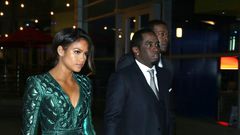 Cassie Ventura and Sean P. Diddy Combs on March 7, 2016 — two days after the hotel hallway attack.JMA/Star Max/Getty Images