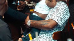 Davido and his son, Ifeanyi [Instagram/DavidoOfficial]