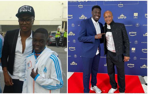 French journalist shares amazing transformation of himself and Andre Ayew from 2013