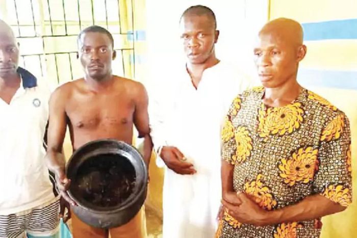 Pastor and 3 others arrested with human a skull say ‘we wanted to use it for money ritual’