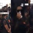 Tracy Sarkcess breaks down at the funeral of Sarkodie's lawyer, Mama C (VIDEO)