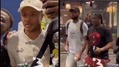 Video: Abedi Pele picks up Ayew brothers from airport as Black Stars arrive after AFCON exit