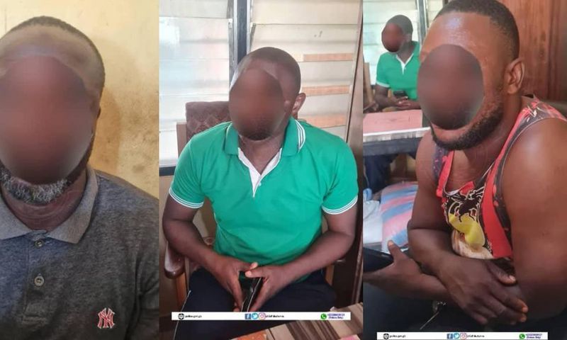 Police arrest 3 persons for disrupting Limited Voter Registration exercise at Tepa