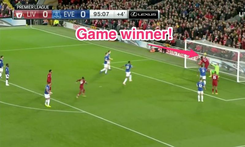 Liverpool goal