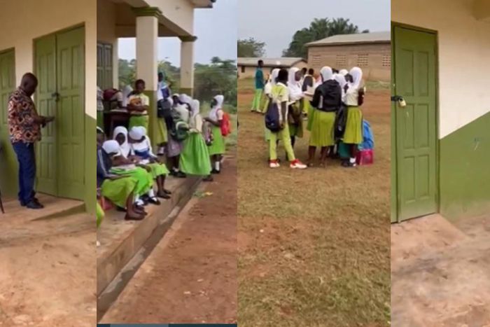 Students, teachers stranded as contractor locks up Pokukrom Ibrahimgya Islamic JHS