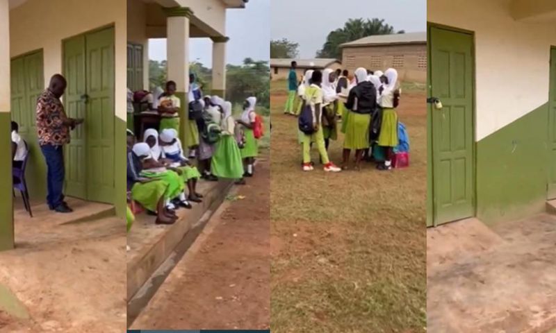 Students, teachers stranded as contractor locks up Pokukrom Ibrahimgya Islamic JHS