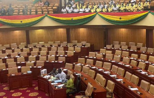 Only 3 majority MPs found in parliament when sitting resumed on 2024 budget approval