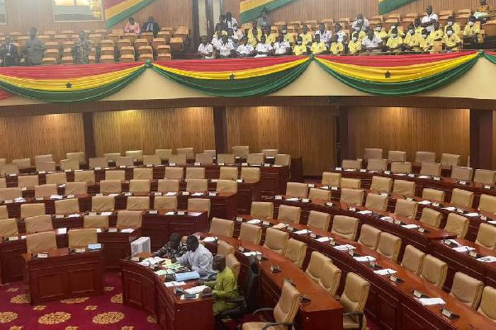 Only 3 majority MPs found in parliament when sitting resumed on 2024 budget approval