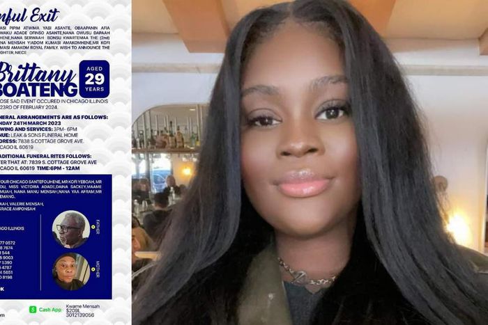 US-based Ghanaian lady dies after boyfriend allegedly pushes her into speeding car