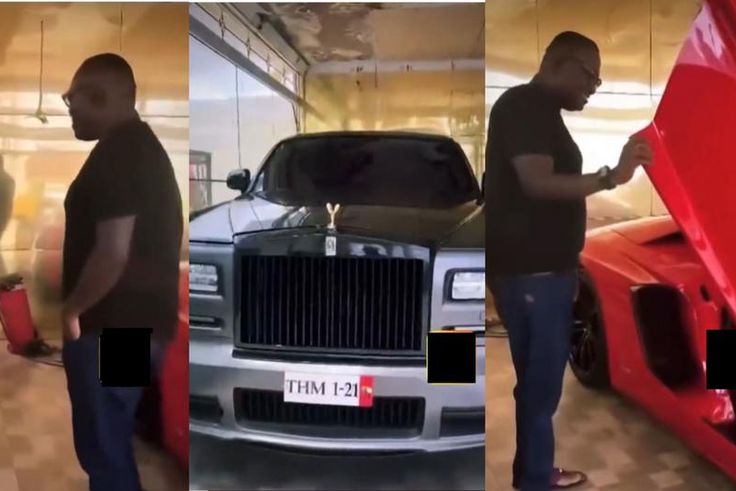 The CEO Of Taabea herbal company, Dr Christian Kwasi Agyeman invites media mogul Bola Ray to his residence in kumasi