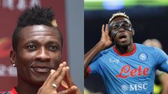 Asamoah Gyan says Victor Osimhen deserves African Footballer of the Year award