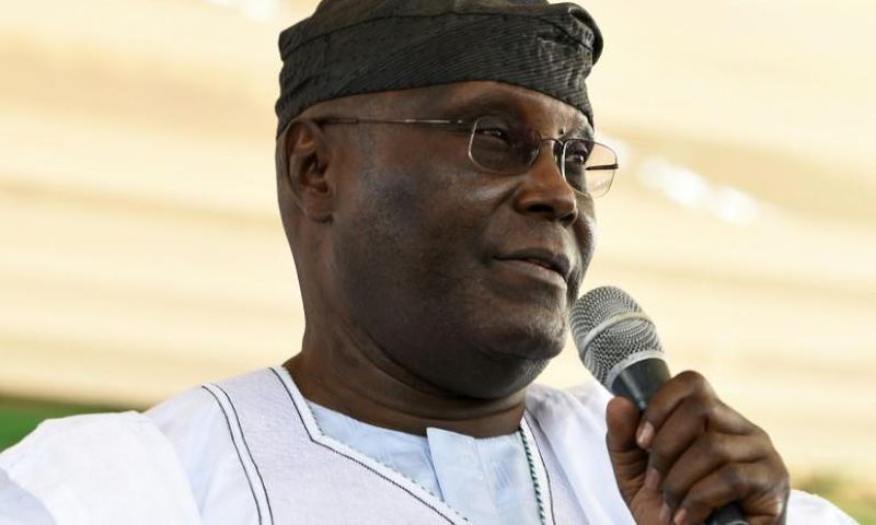 "They are buying your future," said opposition presidential candidate Atiku Abubakar, accusing the ruling party of offering cash inducements to voters