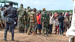 Senya residents clash with military
