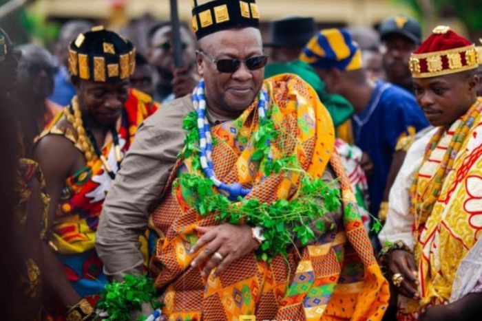 Mahama enstooled as chief in Ketu-North; he’s now Togbi Dunenyo I