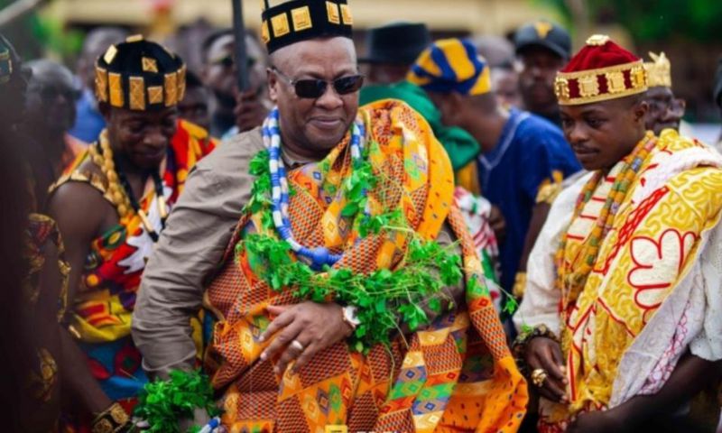 Mahama enstooled as chief in Ketu-North; he’s now Togbi Dunenyo I